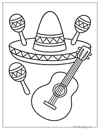 Hispanic Heritage Coloring Pages - Free PDF to Download and Print