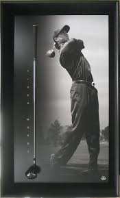 Tiger Woods Signed And Framed Golf Club In A Shadowbox Golf Tigerwoods Classic Sports Memorabilia Shadow Box Golf Clubs