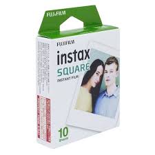 Krásně provedené dílenské zpracování, elegantní uložení fotografií. Fujifilm Instax Square Sofortbildfilm 10 Blatter Interdiscount