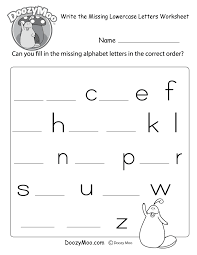 Print out the file on a4 or letter size paper or cardstock. Missing Letter Worksheets Free Printables Doozy Moo