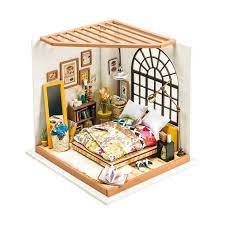 Diy Dollhouse Kit Jason S Kitchen Robortime Online Diy Dollhouse Dollhouse Kits Dollhouse Toys