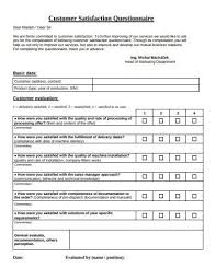 A customer satisfaction survey is a popular way to assess customer happiness. 12 Customer Satisfaction Questionnaire Templates In Pdf Doc Free Premium Templates