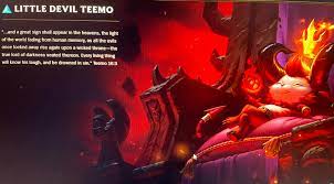 FINALLY LITTLE DEVIL TEEMO SKIN CAME IN MY SHOP : rTeemoTalk