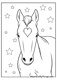 Get to know these animals better with these 10 fun facts about hor. Realistic Horse Coloring Pages Updated 2021