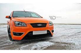 The ford focus mk 2 is an automobile which was produced by ford from 2005 to 2010. Maxton Design Frontlippe Fur Ford Focus Mk2 St Schwarz Hochglanz Online Kaufen Bei Cfd