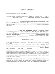 Here, art collectors deposit large sums of money at a bank that. Escrow Agreement Sro Indemnity Negligence