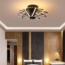 Led Decke Ventilator Lampe Fan Licht Schlafzimmer Wohnzimmer Lampen Integrierte Fans Ac220v Reinem Kupfer Motor Mit Fernbedienung Contorl Ceiling Fans Aliexpress