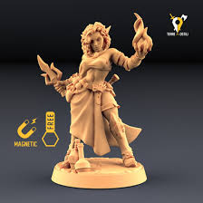 Elf Drow Warlock Miniature Dungeons And Dragons Dnd Age Of Sigmar W40k 9th Age Kow Mordheim Rpg Tabletop Miniature In 2020 Dungeons And Dragons Miniatures Dnd Miniatures