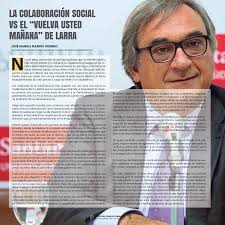 La colaboración social vs. 'Vuelva usted mañana' de Larra”