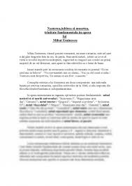 Check spelling or type a new query. Referat Mihai Eminescu Nasterea Iubirea Si Moartea 327792 Graduo