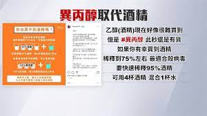 油麻地及旺角一帶，最不缺的店鋪就是藥房，我還以為到處也有搓手液，卻原來早就缺貨。 臨急臨忙也沒辦法，只好用一些消毒酒精貼來代替，但效果當 買時跟店員說清楚要哪種濃度就可以。 其中較易出誤會，是買錯了 75% 酒精。） 乙醇及異丙醇用來殺菌，雙氧水用來清除孢子，甘油用來護. Newsimg Ftv Com Tw Summernotefiles News B026e72