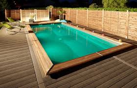 Piscine Maeva 800 Rectangulaire Durapin En Pin Classe 4 Les Leds Multicolores Offrent Several Possibilites D Piscine Bois Piscine Bois Rectangulaire Piscine