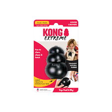 To crate train your dog, place a stuffed kong at the back of the crate and allow your dog to go inside. Kong Black Extreme Dog Toy Small Petco