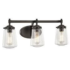 Fifth And Main Linville 3 Light Old Bronze Vanity Light Troy Lighting In 2020 Farmhouse Vanity Lights Farmhouse Vanity Vanity Lighting