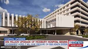 Ring 01548 852349 to check they can see you. 9 News Adelaide Major Rebuild Of Modbury Hospital Begins Facebook