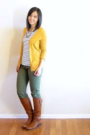 Olive And Mustard Putting Me Together Mustard Pants Outfit Mustard Sweater Outfit Fall Yellow Cardigan Outfits