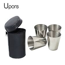 Cheap Hip Flasks Buy Directly From China Suppliers Upors 1oz Hip Flask Cup Stainless Steel Wine Cups With Pu Leather Cover Russia Cc Wine Cups Hip Flask Flask