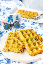 Gemüsewaffeln Für Kinder Aus Dem Backofen - Schnell Und Gesund