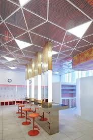 Maybe you would like to learn more about one of these? Intercontinental Hotel Fitness Center In Los Angeles Ca Features Metalworks Mesh Expanded Metal Armstrong Ceiling Commerical Interior Design Ceiling Design