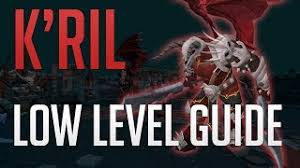 Originally summoned by the mahjarrat bilrach, this demon would level entire villages, leaving almost no one to confirm his existence. Low Level K Ril Tsutsaroth Guide Runescape 3 Youtube