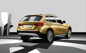 Hd Wallpaper Bmw X1 Concept 2 Gold Bmw Suv Cars Wallpaper Flare