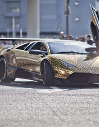Leopard Spotted Gold Lamborghini Gold Lamborghini Leopard Spots Super Cars