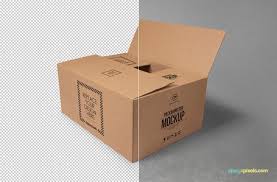 Free Cardboard Box Mockup Zippypixels Box Mockup Cardboard Box Mockup