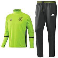 Ensemble survêtement adidas de l'equipe de foot uop (union olympique portugaise). Survetement Tech D Entrainement Allemagne Euro 2016 Fluo Adidas Sportingplus Net