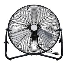 Hdx 20 Inch 3 Speed High Velocity Floor Fan The Home Depot Canada