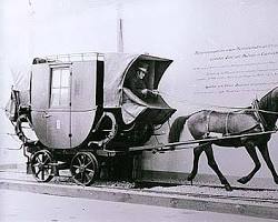 Horsedrawn carriage in Cesky Krumlov的圖片