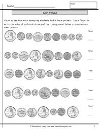 Counting Coins Worksheets From The Teacher S Guide Money Math Worksheets Counting Money Worksheets Money Worksheets