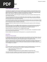 Grant Thornton Case Study Practice Test Branded Version