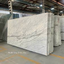 Đá marble trắng ý tự nhiên