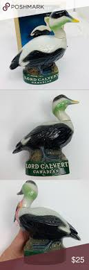 Vtg Lord Calvert Canadian Whiskey Duck Decanter Decanter Vintage Decanter Calvert