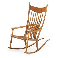 Sam Maloof 1916 2009 Fine Rocking Chair No 11 Alta L Estimate 19 000 24 000 Rocking Chair Sam Maloof Chair