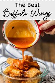 Buffalo Wings Recipe The Best Easy Chicken Recipes Video Recipe Chicken Wing Recipes Fried Chicken Wing Sauce Recipes Hot Wing Sauce Recipe