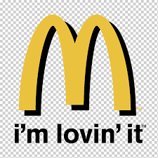 Here is how the logo design was. Tagline Logo Mcdonald S I M Lovin It Advertising Mcdonalds Png Klipartz
