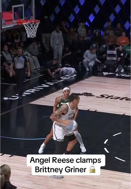 Angel Reese's Tough Defense Against Brittney Griner