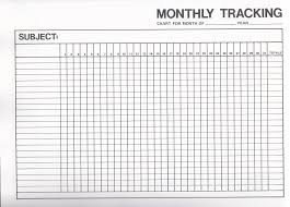 Image Result For Monthly Goal Tracker Template Templates