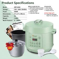 Memasak bersama guru of living pak nil dengan menggunakan primada pressure cooker! Primada Malaysia Primada Limited Edition Pressure Cooker Mpc4000