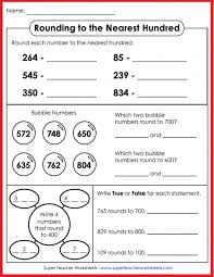 Rounding Worksheets