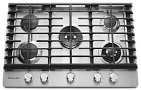 5 burner gas cooktop with griddle
