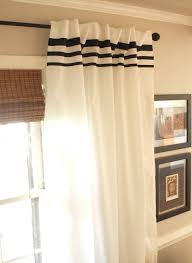 N&y home short fabric shower curtain liner 72 x 65 shorter length, hotel quality, washable, water repellent, white bathroom curtains with grommets, 72x65 4.6 out of 5 stars 39,155 $14.99 $ 14. Remodelaholic 28 Ways To Spruce Up White Curtains