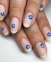 Evil Eye Art Evil Eye Nails Eye Nail Art Nails