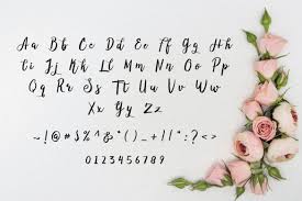Did you know that you can even use our cursive text in file names! Abelia White Font Runsell Fontspace