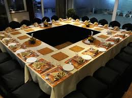 The chophouse offers up a great atmosphere in the bar area with a very nice ice bar. Indoor Private Dinner Setup For All Your Birthday Parties Wedding Anniversary Graduation Fu Picture Of Haandi Restaurant Nairobi Tripadvisor