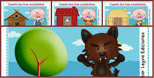 Tarjetas Imprimibles Cuento De Los Tres Cochinitos Orientacion Andujar