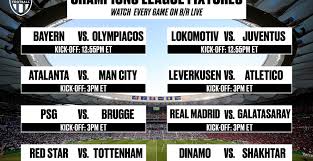 Keep up to date with live scores, schedule and results from the 2020/21 season. Champions League Hype Wednesday 6 November Bleacher Report Latest News Videos And Highlights