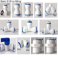 Your main water line is arguably the most important part of your home's plumbing. Reverse Osmosis Ro Water System Fitting 1 4 3 8 Inch 8mm Od Hose Tube 1 4 1 2 3 4 1 8 Female Plastic Pipe Quick Connectors Buy Quick Connector Ro System Fittings Ro Water Fitting Product On