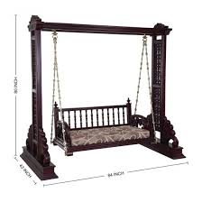 Home Decor Beautiful Indian Handcrafted Jhoola Indoor Two Seater For Sale 130613 2634 Indoor Wooden Swings Sw Wood Swing Wooden Swings Colorful Furniture